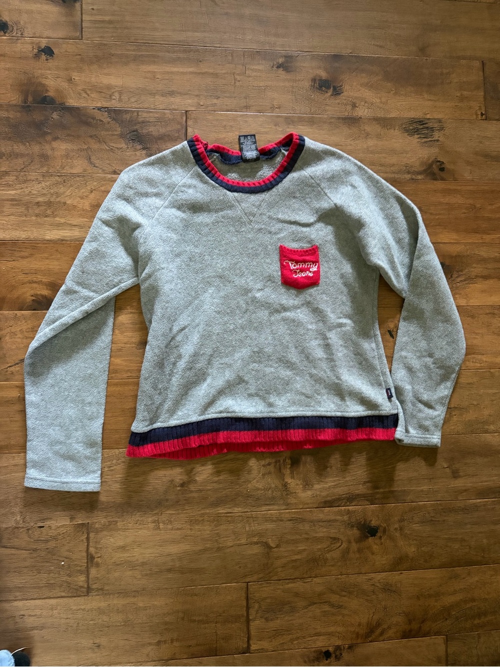 Tommy Jeans Grey Pullover